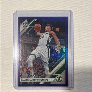 2019-20 Giannis Antetokounmpo Donruss Optic Purple Card - #81